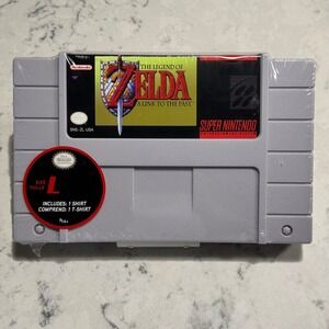 THINKGEEK LEGEND OF ZELDA SNES
Wall Case W/ T-Shirt SZ L Collector ‎ SEALED 2018